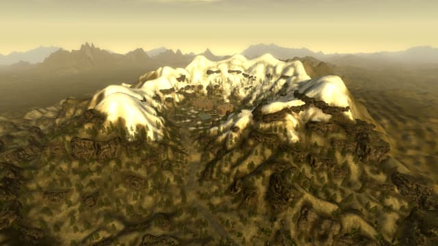 Хижина на горе Чарлстон в Fallout: New Vegas – забытое убежище в горах